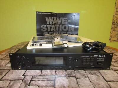 Kork Wavestation A/D Synthesizer Wavetable Vector Synth + Manual + Zubehör