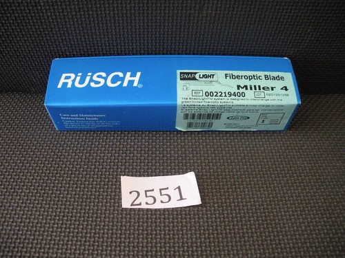RUSCH-Fibraptic Blade MILLER #4 Luce a scatto Ref: 002219400 - Foto 2 di 6