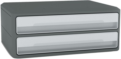 CEP Schubladenbox MoovUp 2 Schübe grau