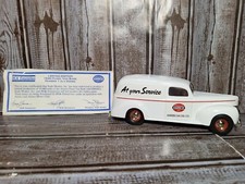 1940 Ford Amoco Panel Van ERTL Diecast Coin Bank IN BOX USA. N2 