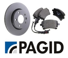 Pagid Rear Brake Discs Pair & Pads for Volkswagen VW T6 Transporter 294mm
