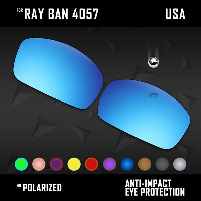 Anti Scratch Polarized Replacement Lenses for-Ray Ban RB4057 Options