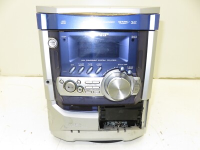 SHARP CD-XP500 CD Player Changer Double Cassette Decks - Parts/Repair