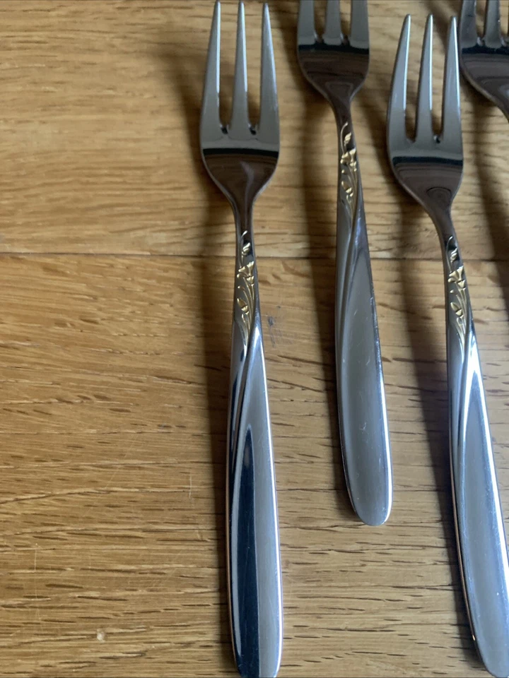 WMF Bologna Cromargan Germany Inoxidable Cubiertos 6 Tenedores de Cocina 15,7 CM - Imagen 3 de 4