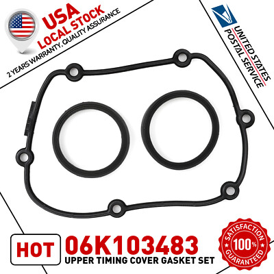 OEM Upper Timing Cover Gasket Set 06K103483 For Audi A4 Q5 VW Golf 2.0T