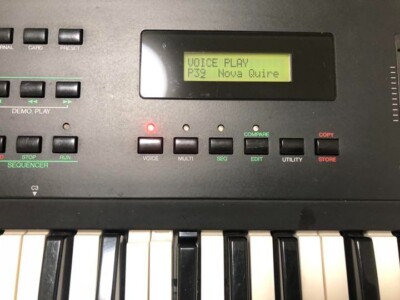 YAMAHA SY55 Music synthesizer Keyboard Black Music Instruments | eBay