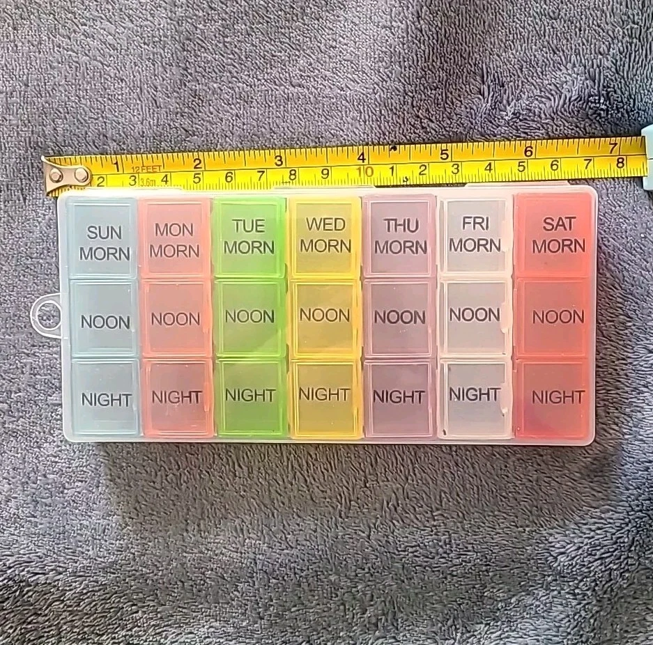 Seven Day Pill Organizer New . - Image 2 of 4