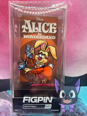 FIGPIN Alice In Wonderland March Hare Pin #607 New Limited