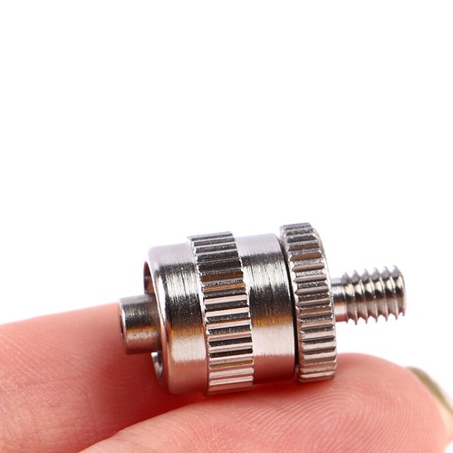 M4 M5 M6 M8 filettatura vite ottone nichelato siringa metallo Luer Lock adattatore-v - Foto 8 di 15