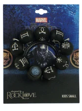 Black Panther Kids Kimoyo Bead Bracelet Replica Size Small Glow In Dark Marvel