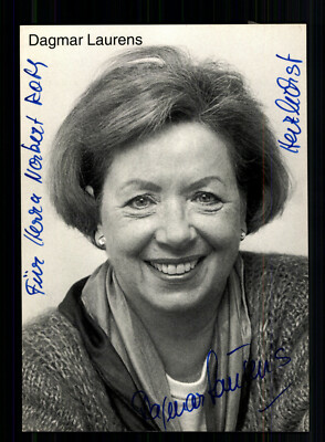 Dagmar Laurens Autogrammkarte Original Signiert + F 8045