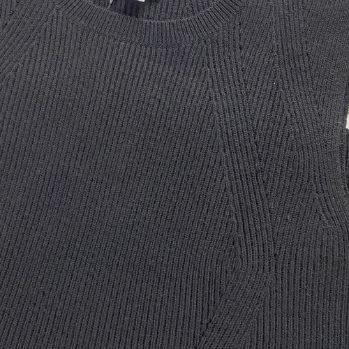 Vince Women's Sweater Dress Size Small Black Wool Ribbed Stretch Sleeveless NEW - Picture 7 of 11