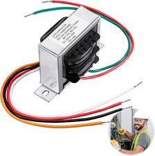 24V 40VA Control Transformer, Primary 120, 208, 240V Secondary 24V, HVAC Furnace