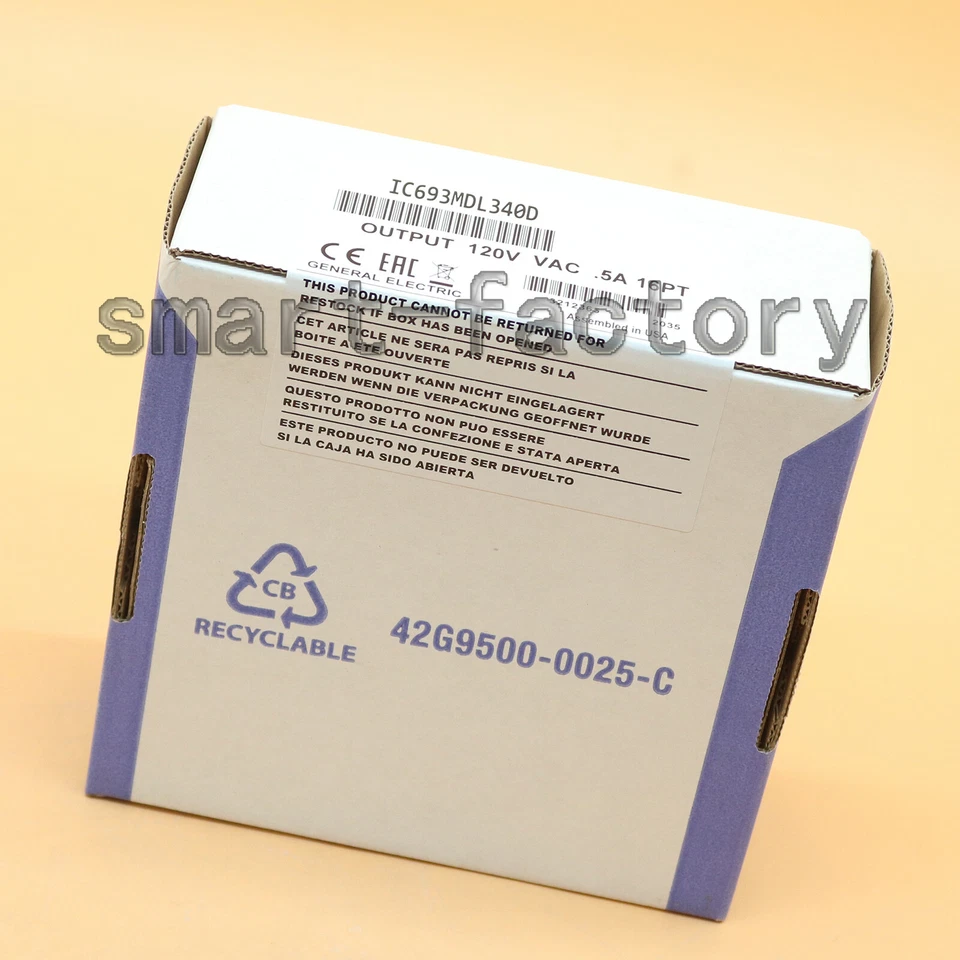 One New In Box GE Fanuc IC693MDL340D Series Module Output 120V VAC 5A 16PT - Image 2 of 4