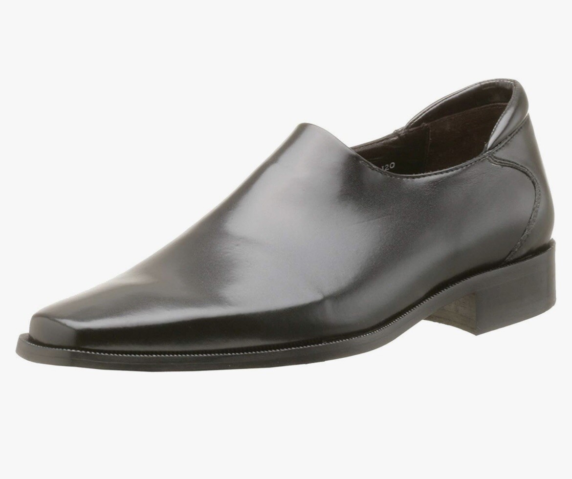 Donald J Pliner Black Leather Slip On Loafers Mens Dress Shoes Size US 11.5 M Amazon.com | Donald Pliner Men main image 4