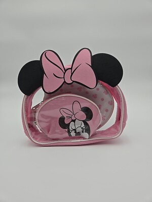 Disney Minnie Mouse 3 Piece Makeup Bag Set Fast Forward