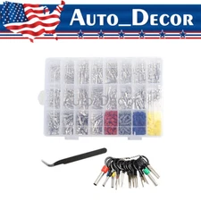 739Pcs Terminal Removal Tool Wire Seals Automotive Electrical Connector Pins Kit