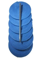 TOFL Baseball Mitt Softball Glove Repair Lacing Kit, 6 Royal Blue Laces & Needle