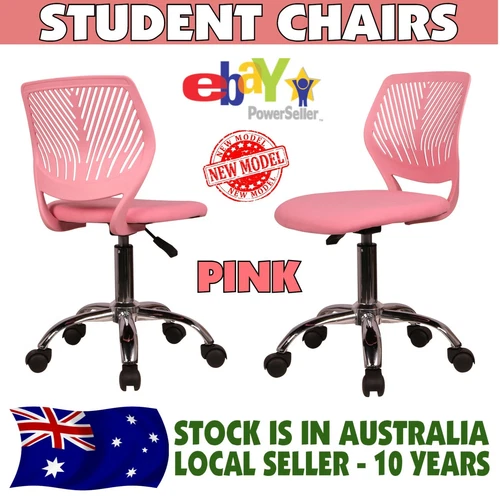 Home Desk for children kids 3-15 PINK Ergonomic Student desk Chair for Bedroom - Picture 2 of 9