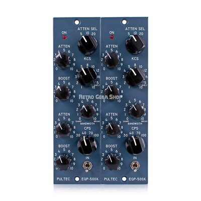 Pultec EQP-500X Pair Program Equalizer EQ 500 Series