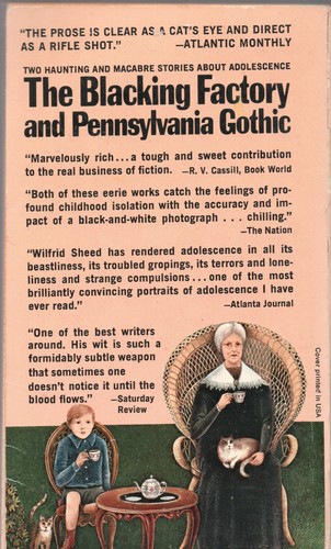 THE BLACKING FACTORY and PENNSYLVANIA GOTHIC by WILFRID SHEED Ballantine PB 1969 - Bild 2 von 3