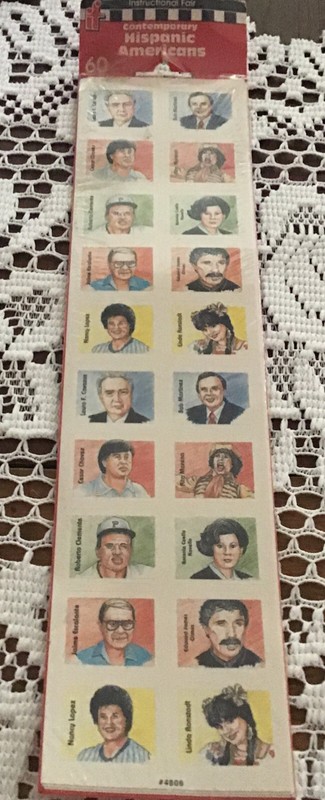 NIP Contemporary Hispanic Americans  60 stickers by Instructional Fair