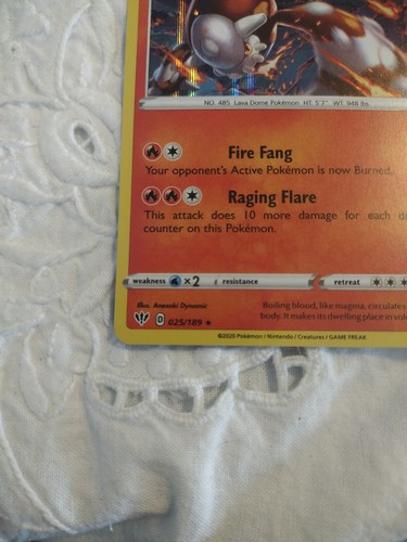 Pokemon - Heatran - 025/189 - Darkness Ablaze - Holo - Picture 2 of 3