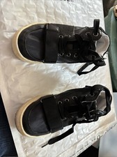 KIDPIK Black Zippered Shoes Size 12