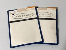 Evan Picone 2 Pair Color Shell 187 Business Sheer Pantyhose Size M Med NEW NOS