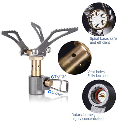 Protable Outdoor Cooking Burner Folding Camping Gas Stove 3000W For BRS -3000T