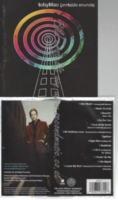CD--TOBYMAC--    PORTABLE SOUNDS -WITH BONUS REMIXES-