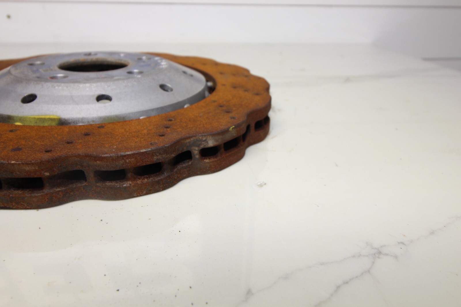 17-21 AUDI R8 V10 PLUS RWS OEM FRONT DISC BRAKE ROTOR ROTORS SET