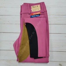 Tailored Sportsman Ladies Vintage Trophy Hunter Sock Bottom Breeches Pinkberry