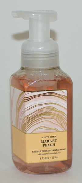 1 BATH BODY WORKS MARKET MELOCOTÓN SUAVE ESPUMA JABÓN DE MANOS LAVADO NARANJA MADRESELVA
