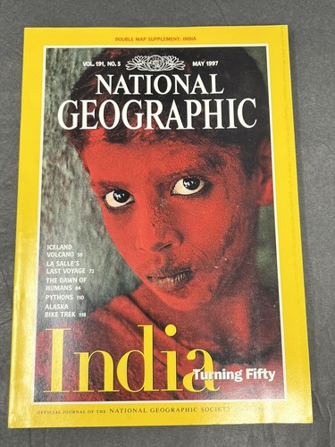Magazine National Geographic mai 1997 Inde vol. 191 n° 5