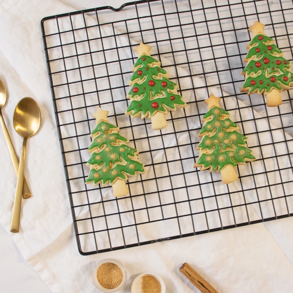 Cortador de galletas de árbol de Navidad - Feliz Navidad Invierno Festivo Vacaciones Navidad Adviento Foto 4 de 4