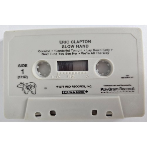 Eric Clapton "Slowhand" Cassette Tape 1977 RSO Records PolyGram - Bild 4 von 5
