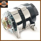 CHROME 18ACR Lucas Type High Output 65 Amp Alternator Pulley & Fan MGB, MIDGET