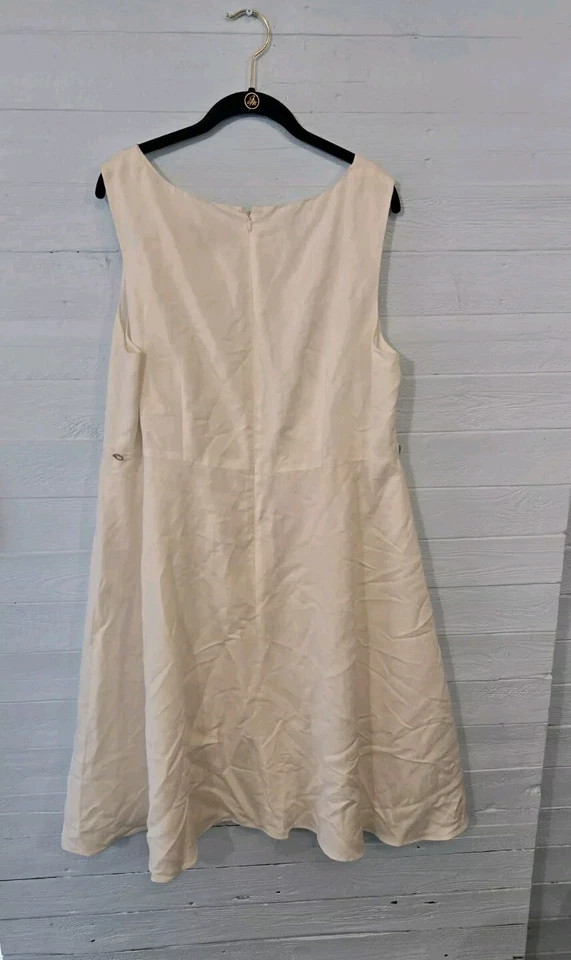 Conjunto de 2 piezas de vestido y chaqueta blazer abierta Jessica Howard para mujer talla 16W Foto 3 de 4