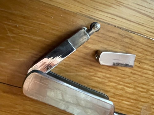 vintage USA Imperial Stainless Pocket Knife w/ lighter file multi tool 1960's - Picture 9 of 16