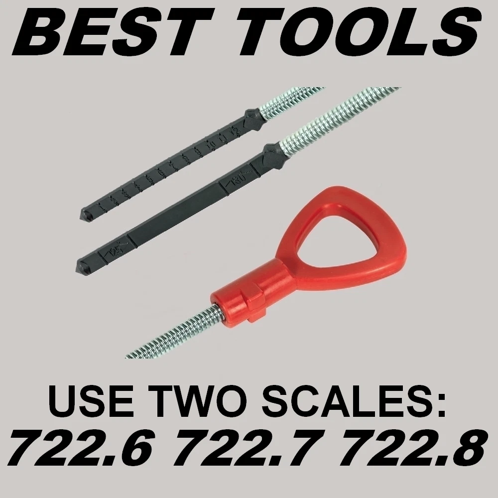Mercedes Transmission Fluid Dipstick 722.6 722.7 722.8 Two Scale