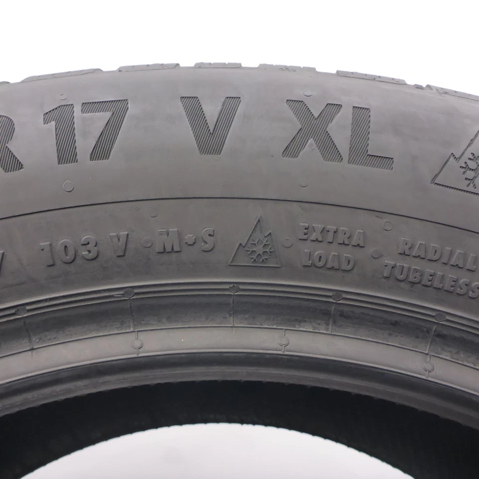 235 55 17 2x CONTINENTAL 235/55 R17 103V XL TS870P Winterreifen 2022 7,4-7,5mm - Bild 2 von 4