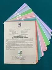 USPS 1988 Souvenir Pages FDC Stamps Full Set Of 59 FRESHLY OPENED!!