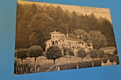 AK Ansichtskarte Schwarzburg / Thüringer Wald - 1936 Hotel Trippstein