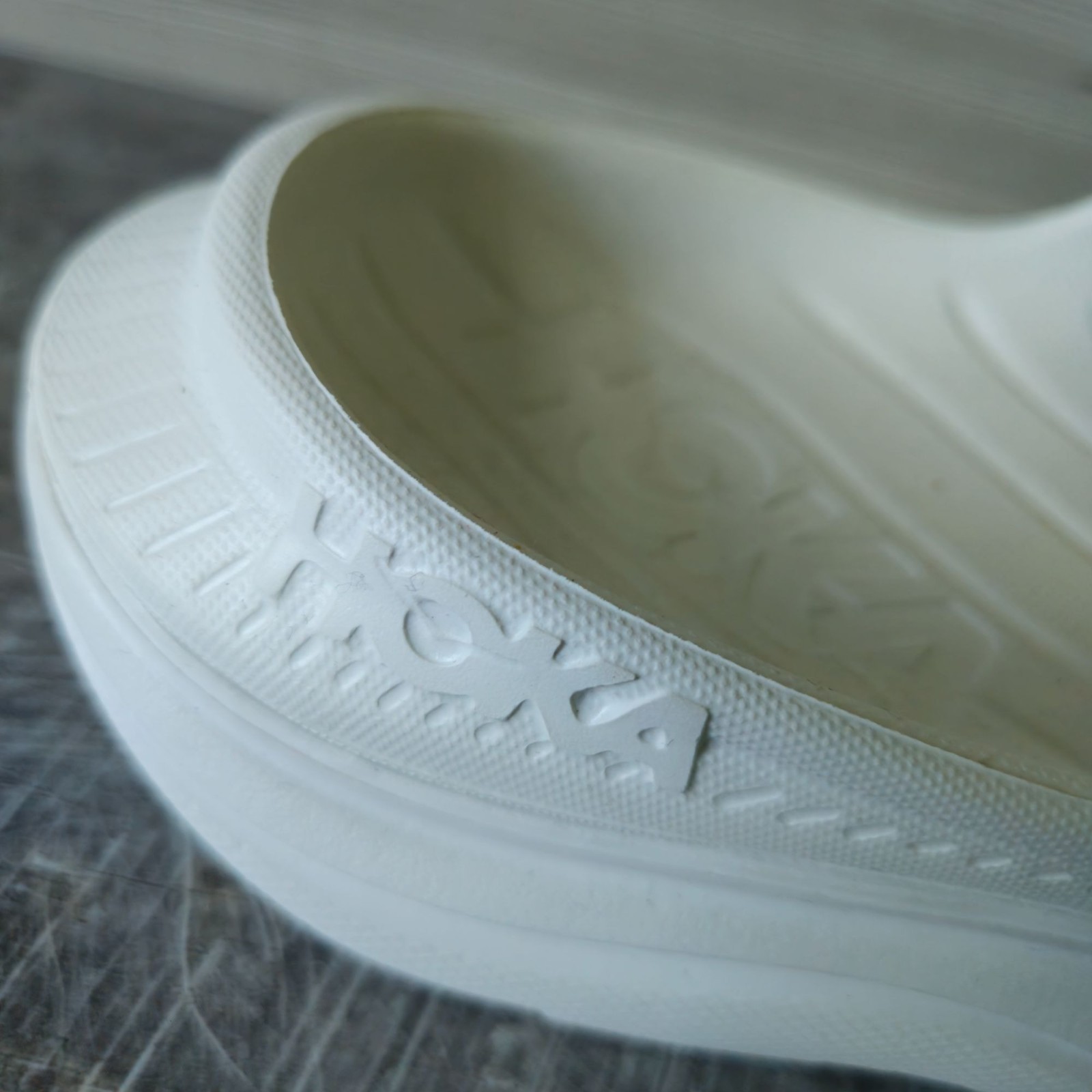 Hoka Ora Athletic Recovery Slide Black White Mens 5 / Womens 7 Sandal thumbnail 6