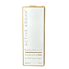 Active Argan Resurface Accelerating Peel Activated Argan Complex, 1.0 fl oz. New