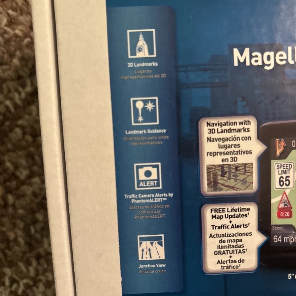 Magellan Road mate 5635T-LM 5” GPS NAVIGATOR, 30 Landmarks - Image 2 of 4