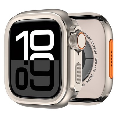 Metal Case Cover Protector for Apple Watch Ultra 2 3 49mm Series 11 10 9 8 7 6 5