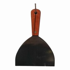 Warner Model 837 6in Steel Blade Putty Knife Wood Handle Brown/Black