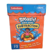 Lakeshore Splash Math Game Subtraction Cards ...